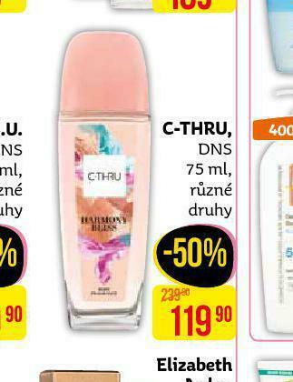 Teta C-thru deodorant nabídka