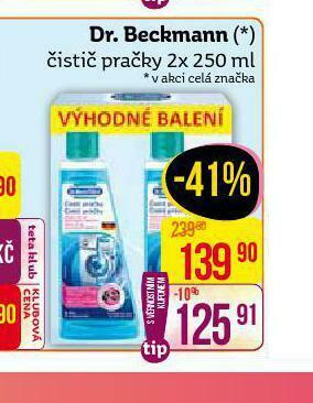 Teta Dr. beckmann čistič pračky nabídka
