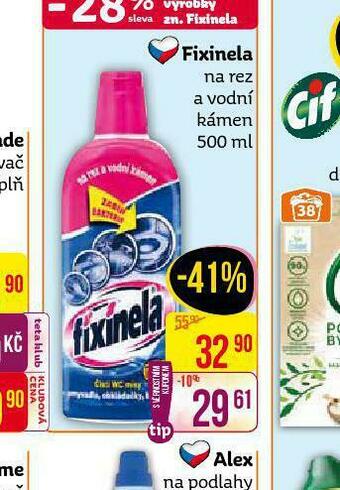 Teta Fixinela na rez a vodní kámen nabídka