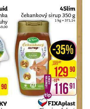 Teta 4slim čekankový sirup nabídka