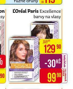 Loreal paris excellence barva na vlasy