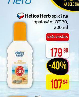 Teta Helios herb sprej na opalování nabídka