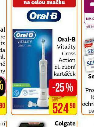 Teta Oral-b elektrický zubní kartáček nabídka