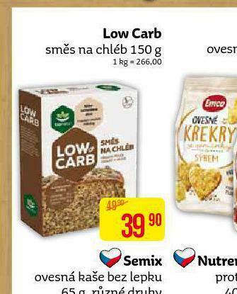 Teta Low carb směs na chléb nabídka