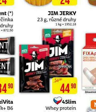 Teta Jim jerky nabídka