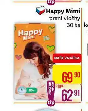 Teta Happy mimi prsní vlžky nabídka