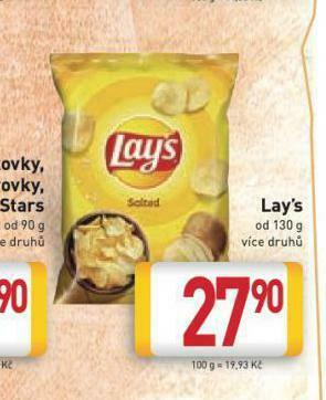 Billa Lay´s nabídka