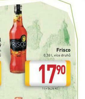 Billa Frisco nabídka