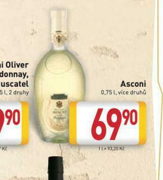 Billa Asconi nabídka