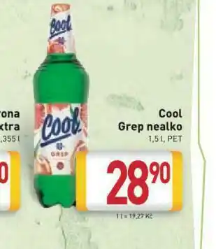 Billa Cool grep nealko nabídka