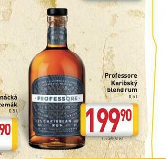 Billa Professore karibský blend rum nabídka
