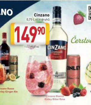 Billa Cinzano nabídka