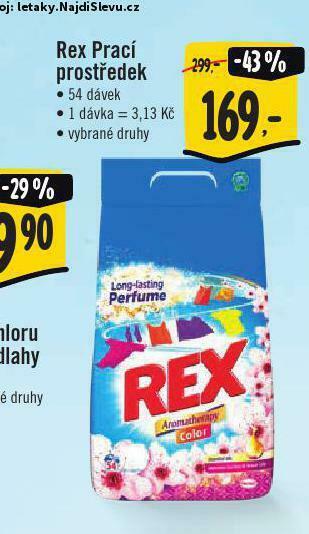 Rex prací prostředek