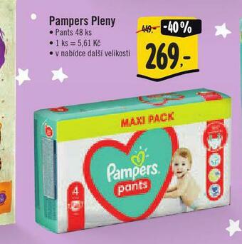 Jip Pampers pleny nabídka