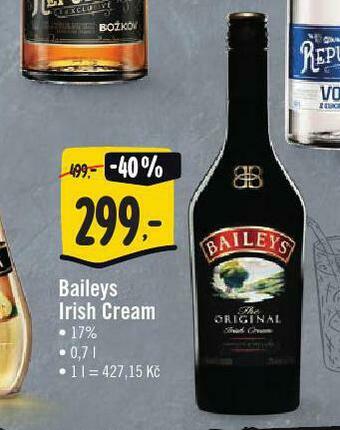 Jip Baileys irish cream nabídka