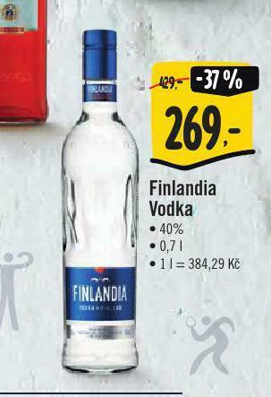 Jip Finlandia vodka nabídka