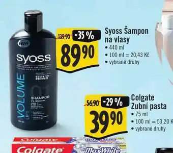 Jip Syoss šampon na vlasy nabídka