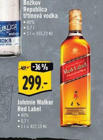 Jip Johnnie walker red label nabídka