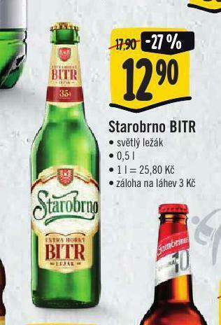 Jip Pivo starobrno nabídka