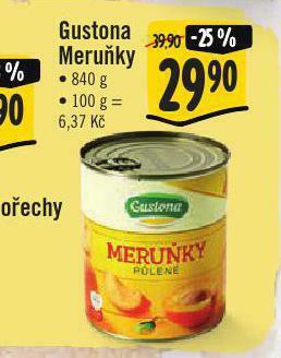 Jip Gustona meruňky nabídka