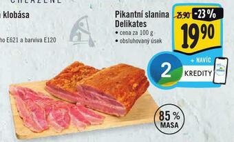 Jip Pikantní slanina nabídka