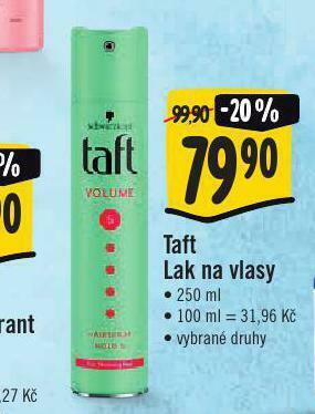 Jip Taft lak na vlasy nabídka