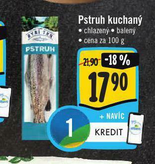 Jip Pstruh kuchaný nabídka