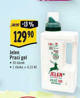 Jip Jelen prací gel nabídka
