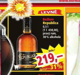 Norma Božkov republica nabídka