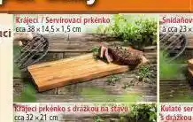 Norma Krájecí / servírovací prkénko nabídka