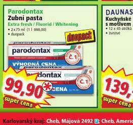 Norma Parodontax zubní pasta nabídka