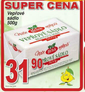 Lidl Vepřové sádlo nabídka