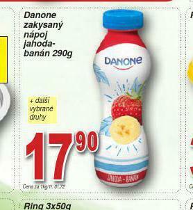 Lidl Danone zakysaný nápoj nabídka