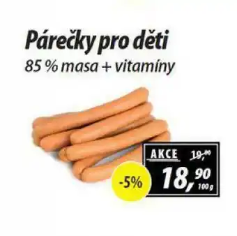 Párečky pro děti