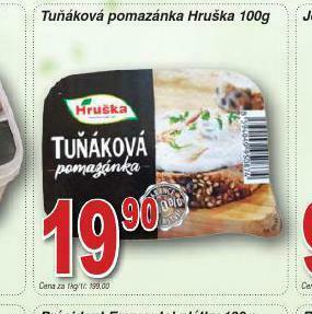 Lidl Tuňáková pomazánka nabídka