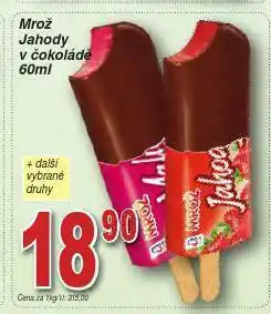 Lidl Mrož jahody v čokoládě nabídka