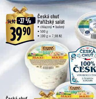 Albert Pařížský salát nabídka