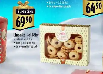 Linecké koláčky