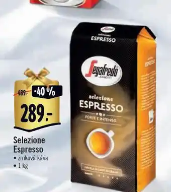 Albert Selezione espresso znrková káva nabídka