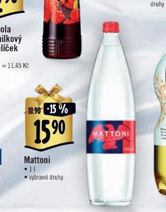 Albert Mattoni nabídka