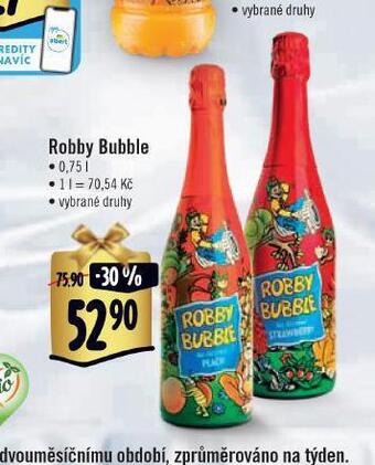 Albert Robby bubble nabídka