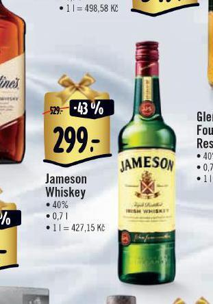 Albert Jameson whiskey nabídka