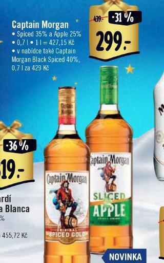 Albert Captain morgan nabídka