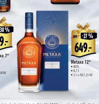 Albert Metaxa 12* nabídka