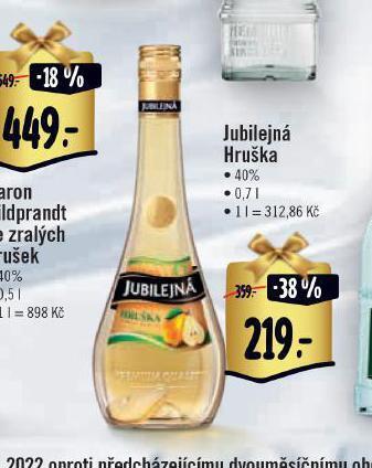 Albert Jubilejná hruška nabídka