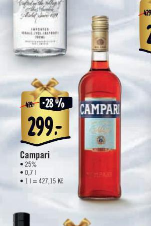Albert Campari nabídka
