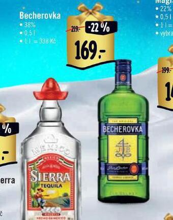 Albert Becherovka nabídka
