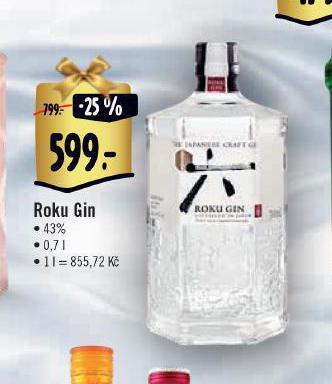 Albert Roku gin nabídka