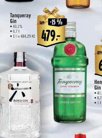 Albert Tanqueray gin nabídka