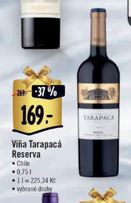 Albert Vina tarapacá reserva nabídka